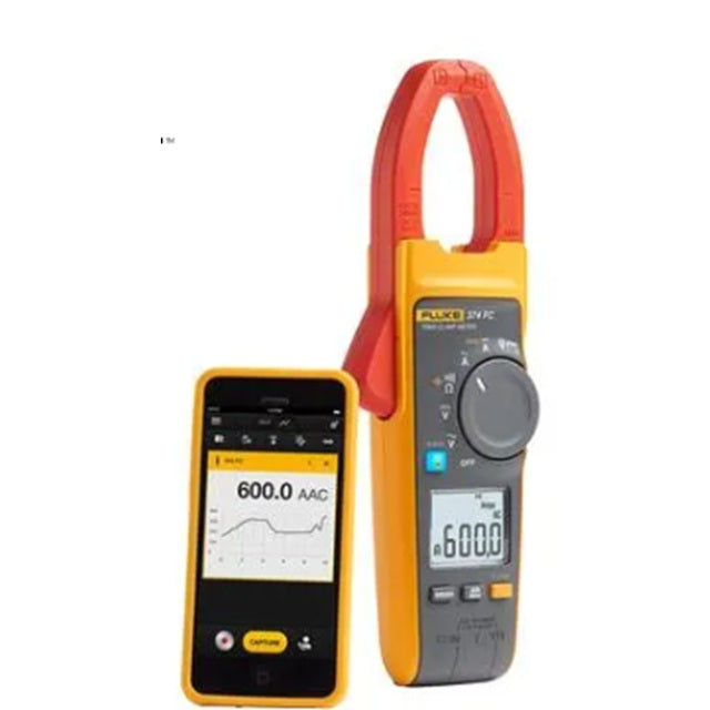 Pinza amperimétrica de verdadero valor eficaz de CA/CC Fluke 374 FC